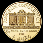 1/25 Unze Gold Wiener Philharmoniker Österreich  BU