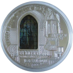 50g Silber Cook Island 2012 Proof - St. Francis Windows...