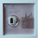 50g Silber Cook Island 2012 Proof - St. Francis Windows...
