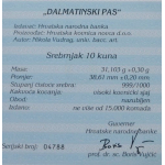 1 Unze Silber Kroatien Dalmatiner 2021 BU 10 Kuna Startmotiv - Einzelstück