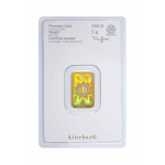 5 g Goldbarren Kinebar (geprägt) 999,99 im Blister