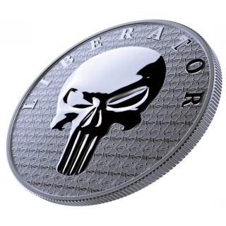 ab Lager** 1 Unze Silber Round LIBERATOR 2021 BU Dark Side One Soul