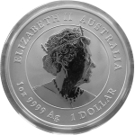 1 oz Australien 2022 Color - Jahr des Tigers / Year of the Tiger - Silber 1 AU$
