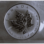 1 oz Maple Leaf 2007 Schwein Reverse Proof - Privy Mark -...