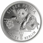 1 Ounce Silver Panda Berlin 2022 Coincard