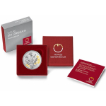 Österreich 10 Euro Mit der Sprache der Blumen - Löwenzahn 2022 Proof farbig