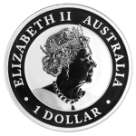 1 Oz  Silber Australian Nugget "Little Hero" 2022 original PM-Kapsel 1 AUD BU