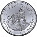 1 Unze Silber Somalia LEOPARD (5) African Wildlife 2022...