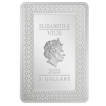 1 Unze Silber NiueTarotkarten (8) - Der WAGEN  - 2022 Proof 2 NZD
