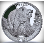 1 Ounce Silver Congo - The Bear - World´s Wildlife...