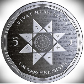 AURINUM SOMMERKRACHER** 1 Unze Silber Tokelau Vivat Humanitas 2022 - METALLURGIE - 2022 BU - Serie - 5NZD