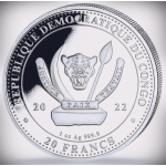 1 oz Silber Kongo - Der Bär - (4) - World´s...