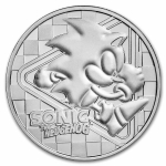 1 oz Silver Niue Islands - Sonic the Hedgehog - 2022 BU 2$