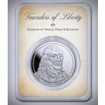 1 Unze Silber Round - Benjamin Franklin (1) -...