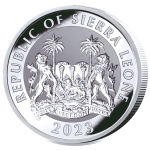 1 Unze Silber Sierra Leone 2023 Revers Frosted Proof - TUTANCHAMUN - 100 Jahre Entdeckung