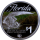 1 oz Tuvalu 2014 Proof - Florida Alligator - silber color farbig 1 $
