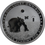1 oz Silber Tuvalu 2021 BU - Ottifant - Funnyfant - Die Sonne Scheint für Alle - 1 AUD -