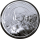 1  Unze Silber Round Prooflike - UFO - Ich Glaube an Aliens - Classic Design