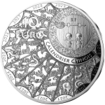 Frankreich 10 Euro Silber 2023 - Jahr des Hasen - Lunar Hase - 2023 Proof - Lunarserie