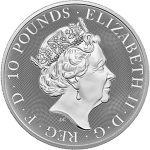 10 oz Silber UK - Royal Tudor Yale of Beaufort - Royal...