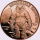 ab Lager** 1 Unze Copper Round - Hässlicher Schneemann  - Kryptische Kreaturen