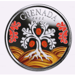 1 Ounce Silver Grenada 2022 - Nutmeg Tree  - EC8 Eastern...
