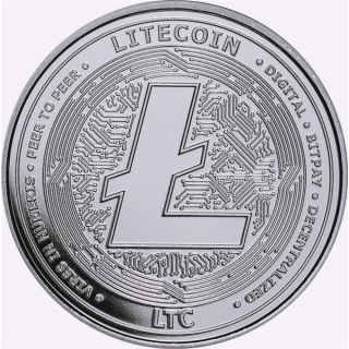 1 Unze Silber Round - LITECOIN - Crypto Serie BU