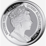 1 Unze Silber BVI -British Virgin Islands - Santa Maria - 2022 Reverse Cameo BU