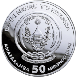 1 Unze Silber Ruanda 2023 - NIL-KROKODIL - African Ounce...