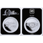 1 Unze Silber Round - LOGO Cadillac Motor Car Company -...