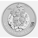 1 oz Tuvalu 2022 - Die Simpsons Weihnachtsgrüsse -...