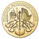 1/25 Unze Gold Wiener Philharmoniker Österreich 2023 BU