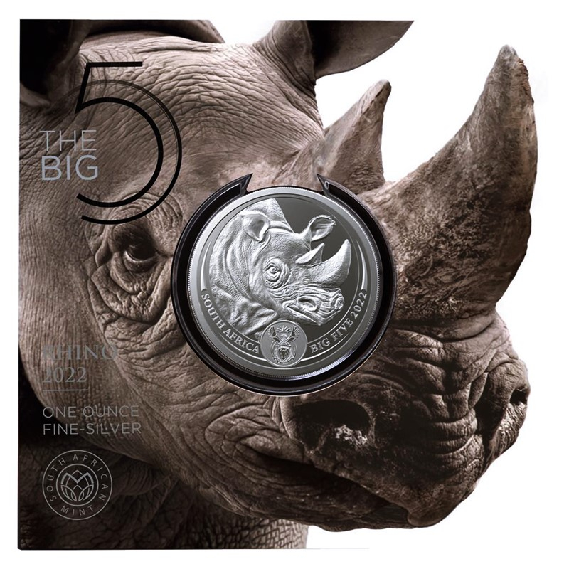 Unze Silber S Dafrika Bu Nashorn Rhino Big Five Serie Ii