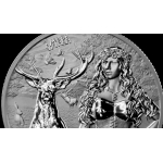 ab Lager** 1 oz Germania Mint 2023 BU Silber - WALKÜRE OSTARA - Germanische Göttin Töchter des Odin - Serie Valkyries Ausgabe 2