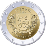 Litauen 2 Euro 2022 bfr - Ethnographische Regionen -...