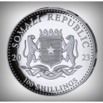 NEU* 1 ounce silver Somalia Elephant Privy Rabbit 2023 BU...