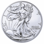 1 Unze Silber USA 2023 BU - American Eagle CAPITOL - Liberty - Color farbig