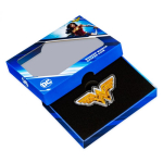 AURINUM*SUMMER*SALE** 1 oz Silber Cook Islands 2022 Proof Shape- WONDER WOMAN LOGO - 1 $