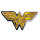 AURINUM*SUMMER*SALE** 1 oz Silber Cook Islands 2022 Proof Shape- WONDER WOMAN LOGO - 1 $