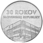 3,88 Euro Slowakei 2023 BU KMS Coin Card - Kursmünzensatz - Gründung der Slowakei