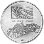 3,88 Euro Slowakei 2023 BU KMS Coin Card - Kursmünzensatz - Gründung der Slowakei