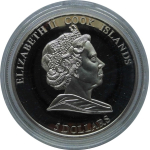 25 g Cook Islands 2009 Proof - NAPOLEON Great Battles Commanders - Silber 5$