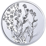 Austria 10 Euro Silver 2023 Coin Card HGH - Forget-Me-Not...