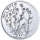 Österreich 10 Euro Silber 2023 Coin Card HGH Handgehoben - Vergissmeinnicht - Myosotis -Mit der Sprache der Blumen