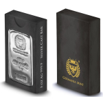 5 Unzen Silberbarren - GERMANIA MINT - Sicherheits-Hologramm