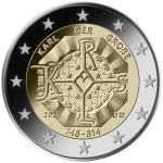 2 Euro Deutschland 2023 Karl der Große - 1275. Geburtstag - D (München)
