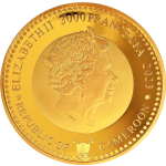 1 Unze Gold Kamerun 2023 BU - AUSDAUER - Zeitalter der...