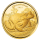 1 oz Gold Dominica EC8 2022 BU Coin Card - BERGHUHN RIESENGRABENFROSCH - Mountain Chicken  - 10 $