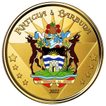 1 oz Gold Antigua & Barbuda EC8 2022 Proof - WAPPEN -...
