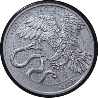 AURINUM TOP-ANGEBOT* 1 oz Malta 5 Euro 2023 BU - ADLER vs SCHLANGE - Der Kampf Gut vs Böse - EAGLE vs Snake